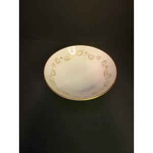 Vintage Noritake Ivory China Goldivy 6" Coupe Cereal Bowl 7531